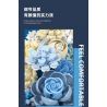 JIESTAR JJ9094 9094 HOA TRĂNG bộ đồ chơi xếp lắp ráp ghép mô hình Arts & Crafts MOON FLOWER 934 khối