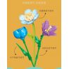 JIESTAR JJ9092 9092 NHỮNG NGƯỜI YÊU THÍCH TRONG TWIST bộ đồ chơi xếp lắp ráp ghép mô hình Creator FLOWERS FINGERTIP ROMANCE Sáng Tạo 865 khối
