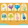 JIESTAR JJ9092 9092 NHỮNG NGƯỜI YÊU THÍCH TRONG TWIST bộ đồ chơi xếp lắp ráp ghép mô hình Creator FLOWERS FINGERTIP ROMANCE Sáng Tạo 865 khối