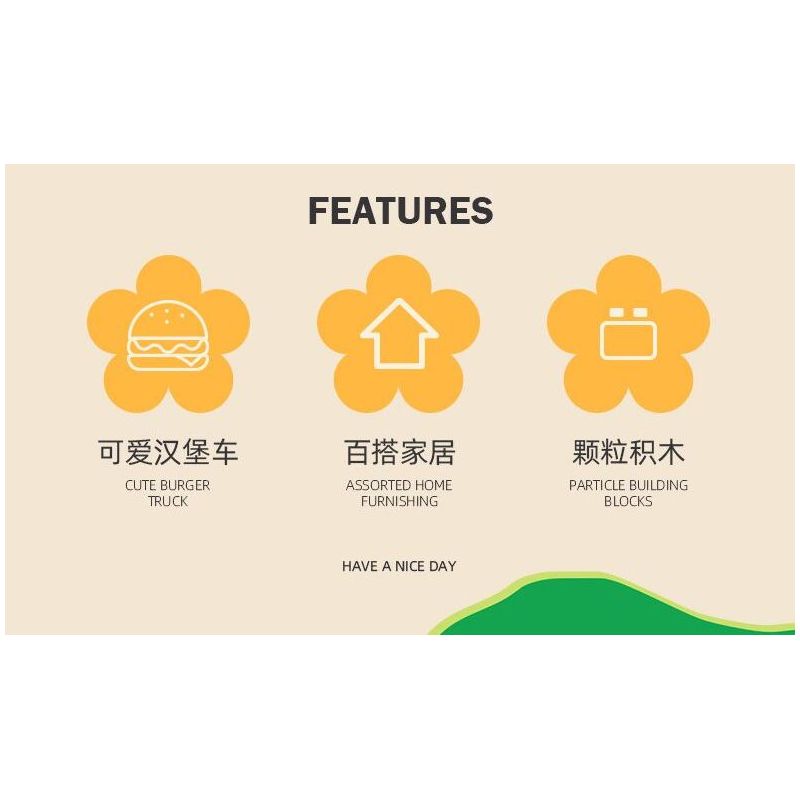 JIESTAR JJ9041 9041 XE BURGER CỔ ĐIỂN bộ đồ chơi xếp lắp ráp ghép mô hình City BURGER JOINT Thành Phố 883 khối