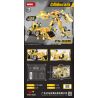 WOMA C3010 3010 XE NÂNG IRON KING KONG bộ đồ chơi xếp lắp ráp ghép mô hình City Thành Phố 323 khối