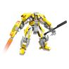 WOMA C0410 0410 LIÊN MINH MECHA HIỆP SĨ RỒNG THÁNH bộ đồ chơi xếp lắp ráp ghép mô hình 390 khối