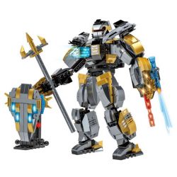 WOMA C0416 0416 LIÊN MINH MECHA KHỈ KHỔNG LỒ KING KONG bộ đồ chơi xếp lắp ráp ghép mô hình 643 khối