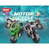 WOMA C0701 0701 XE MÁY 4 MẪU bộ đồ chơi xếp lắp ráp ghép mô hình Technic Kỹ Thuật Công Nghệ Cao Mô Hình Phương Tiện 891 khối
