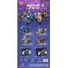 WOMA C0703 0703 XE MÁY 4 MẪU bộ đồ chơi xếp lắp ráp ghép mô hình Technic Kỹ Thuật Công Nghệ Cao Mô Hình Phương Tiện 867 khối