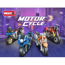 WOMA C0703 0703 XE MÁY 4 MẪU bộ đồ chơi xếp lắp ráp ghép mô hình Technic Kỹ Thuật Công Nghệ Cao Mô Hình Phương Tiện 867 khối