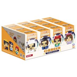 WOMA C0460 0460 12 NGHỀ DỄ THƯƠNG bộ đồ chơi xếp lắp ráp ghép mô hình 814 khối