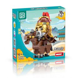 WOMA C0464 0464 DANH TƯỚNG THỜI TAM QUỐC HOÀNG TRUNG bộ đồ chơi xếp lắp ráp ghép mô hình 354 khối