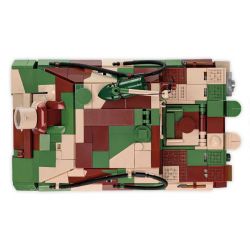 COBI 2585 XE TĂNG TẤN CÔNG SÚNG CỐI 38CM tỷ lệ 1:28 bộ đồ chơi xếp lắp ráp ghép mô hình Military Army 38 CM STURMMÖRSER STURMTIGER Quân Sự Bộ Đội 1100 khối