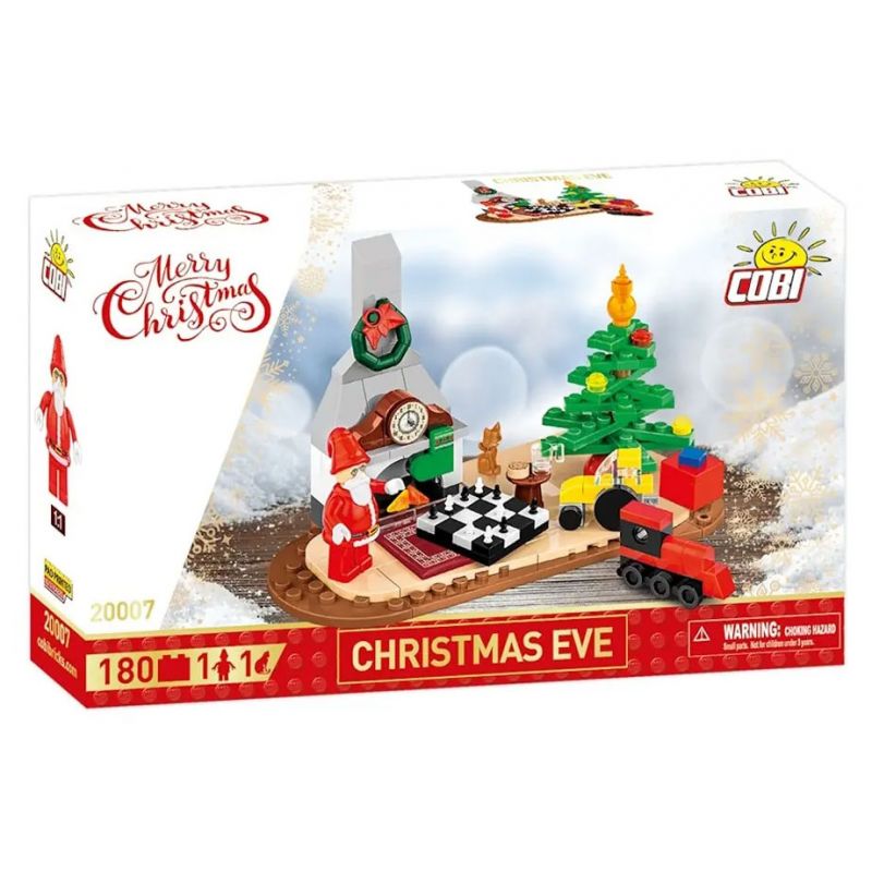 COBI 20007 ĐÊM GIÁNG SINH tỷ lệ 1:35 bộ đồ chơi xếp lắp ráp ghép mô hình Creator CHRISTMAS EVE Sáng Tạo 180 khối