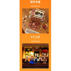 LUMIBRICKS FUNWHOLE F9039 9039 GA XE LỬA PHÍA TÂY bộ đồ chơi xếp lắp ráp ghép mô hình Creator Sáng Tạo 1974 khối