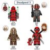 TP 199 200 203 206 DEADPOOL 3 4 NHÂN VẬT NHỎ bộ đồ chơi xếp lắp ráp ghép mô hình Super Heroes DEADPOOL3 Siêu Nhân Anh Hùng
