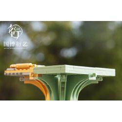 NATIONAL MUSEUM OF CHINA EK030 TRIỂN LÃM QUỐC GIA YANYI CƠ KHÍ ĐỒNG SIYANG FANGZUN bộ đồ chơi xếp lắp ráp ghép mô hình