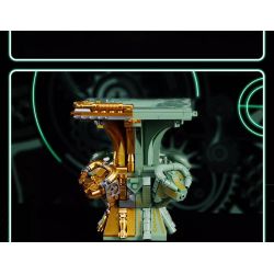 NATIONAL MUSEUM OF CHINA EK030 TRIỂN LÃM QUỐC GIA YANYI CƠ KHÍ ĐỒNG SIYANG FANGZUN bộ đồ chơi xếp lắp ráp ghép mô hình