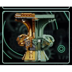 NATIONAL MUSEUM OF CHINA EK030 TRIỂN LÃM QUỐC GIA YANYI CƠ KHÍ ĐỒNG SIYANG FANGZUN bộ đồ chơi xếp lắp ráp ghép mô hình