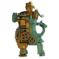 NATIONAL MUSEUM OF CHINA EK031 TRIỂN LÃM QUỐC GIA YANYI FUHAO OWL ZUN BRONZE MECHA bộ đồ chơi xếp lắp ráp ghép mô hình