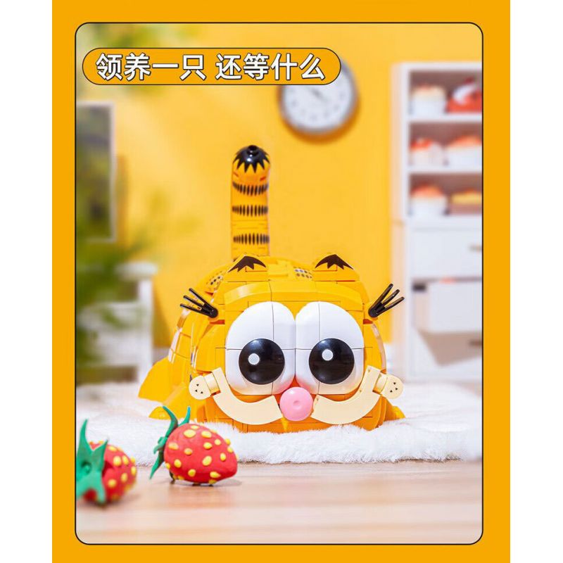 PLEYERID M38-P8051 P8051 8051 M38P8051 38-P8051 MÈO GARFIELD bộ đồ chơi xếp lắp ráp ghép mô hình Movie & Game Phim Và Trò Chơi