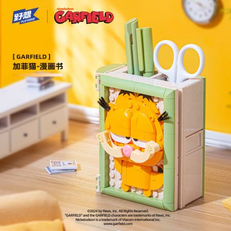 PLEYERID M38-P8052A P8052A 8052A M38P8052A 38-P8052A GIẤC MƠ BAN NGÀY CỦA GARFIELD TRUYỆN TRANH bộ đồ chơi xếp lắp ráp ghép mô hình Movie & Game Phim Và Trò Chơi