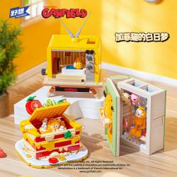 PLEYERID M38-P8052A P8052A 8052A M38P8052A 38-P8052A GIẤC MƠ BAN NGÀY CỦA GARFIELD TRUYỆN TRANH bộ đồ chơi xếp lắp ráp ghép mô hình Movie & Game Phim Và Trò Chơi