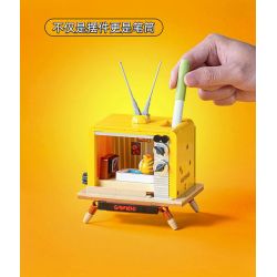 PLEYERID M38-P8052A P8052A 8052A M38P8052A 38-P8052A GIẤC MƠ BAN NGÀY CỦA GARFIELD TRUYỆN TRANH bộ đồ chơi xếp lắp ráp ghép mô hình Movie & Game Phim Và Trò Chơi