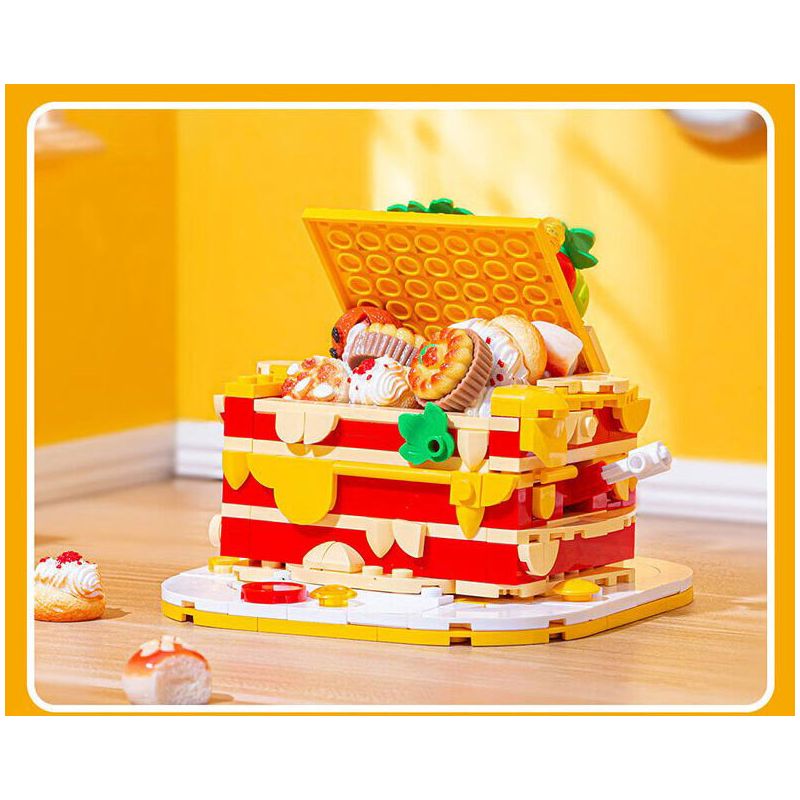 PLEYERID M38-P8052A P8052A 8052A M38P8052A 38-P8052A GIẤC MƠ BAN NGÀY CỦA GARFIELD TRUYỆN TRANH bộ đồ chơi xếp lắp ráp ghép mô hình Movie & Game Phim Và Trò Chơi