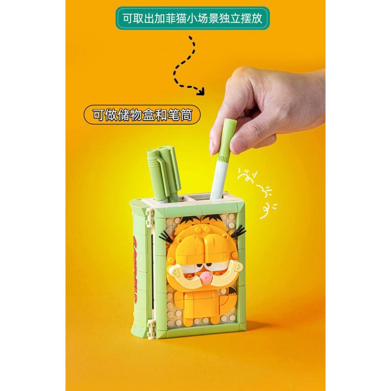 PLEYERID M38-P8052B P8052B 8052B M38P8052B 38-P8052B GIẤC MƠ BAN NGÀY CỦA GARFIELD PHIM TÀI LIỆU bộ đồ chơi xếp lắp ráp ghép mô hình Movie & Game Phim Và Trò Chơi