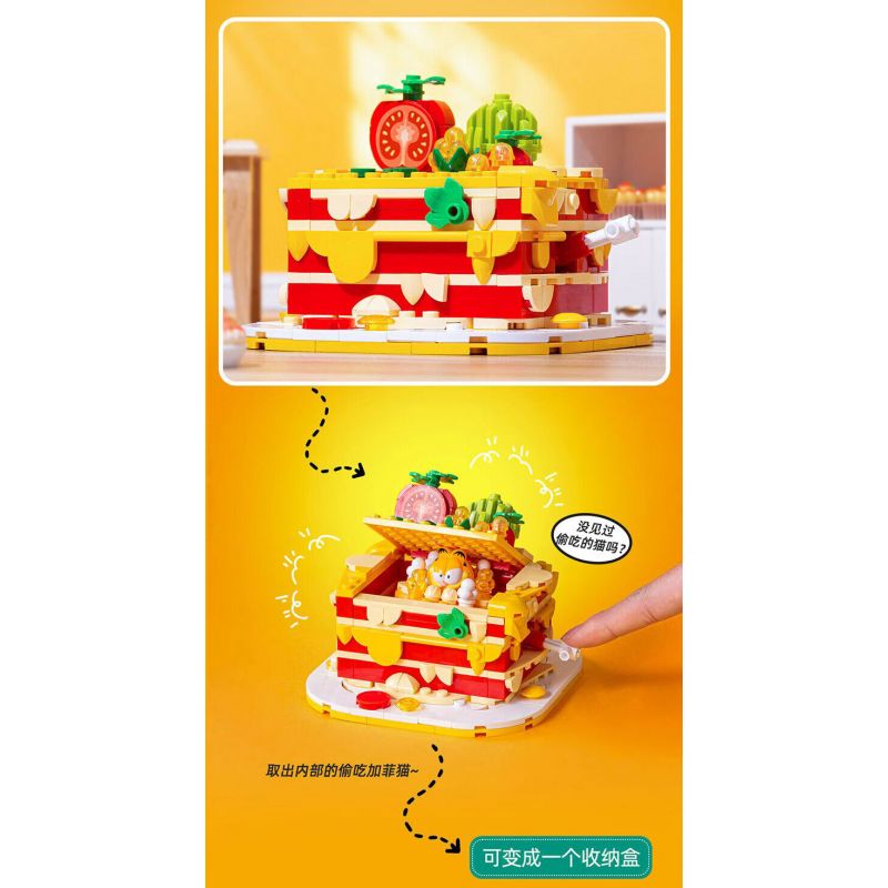 PLEYERID M38-P8052B P8052B 8052B M38P8052B 38-P8052B GIẤC MƠ BAN NGÀY CỦA GARFIELD PHIM TÀI LIỆU bộ đồ chơi xếp lắp ráp ghép mô hình Movie & Game Phim Và Trò Chơi