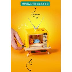 PLEYERID M38-P8052C P8052C 8052C M38P8052C 38-P8052C GIẤC MƠ GARFIELD ĐỒ ĂN bộ đồ chơi xếp lắp ráp ghép mô hình Movie & Game Phim Và Trò Chơi