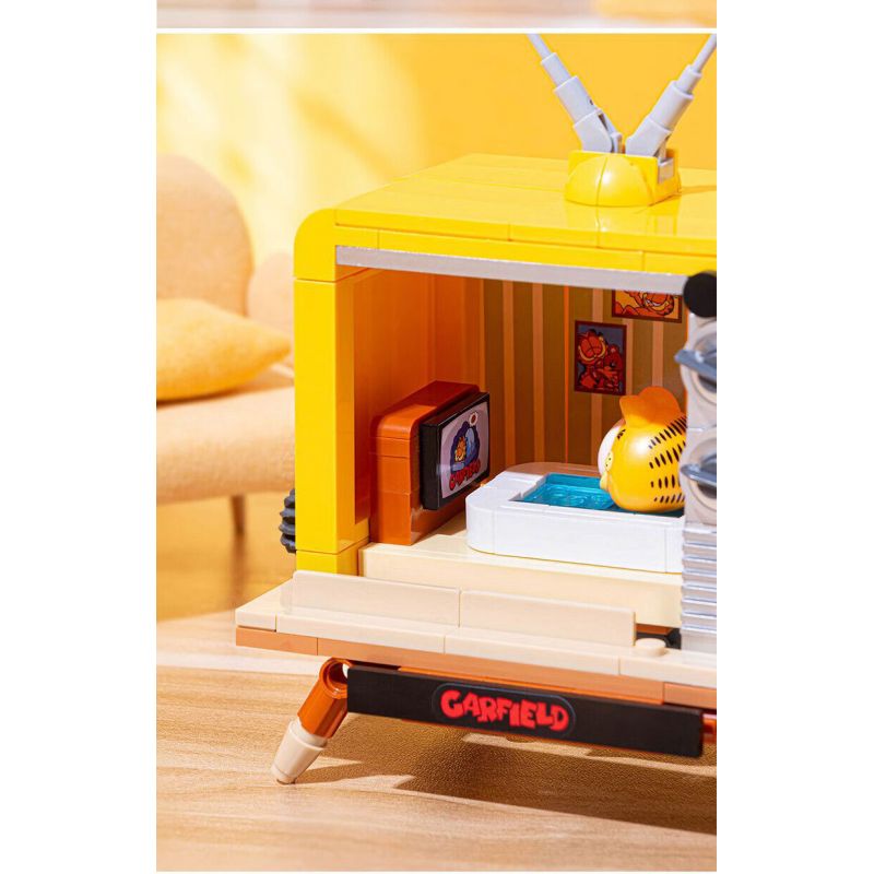 PLEYERID M38-P8052C P8052C 8052C M38P8052C 38-P8052C GIẤC MƠ GARFIELD ĐỒ ĂN bộ đồ chơi xếp lắp ráp ghép mô hình Movie & Game Phim Và Trò Chơi