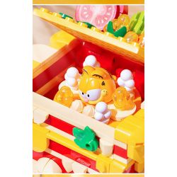 PLEYERID M38-P8052C P8052C 8052C M38P8052C 38-P8052C GIẤC MƠ GARFIELD ĐỒ ĂN bộ đồ chơi xếp lắp ráp ghép mô hình Movie & Game Phim Và Trò Chơi