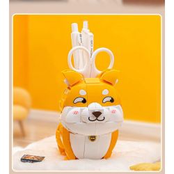 PLEYERID M38-P8058 P8058 8058 M38P8058 38-P8058 NHÀ THÚ CƯNG DỄ THƯƠNG Q HỘP ĐỰNG BÚT 3 LOẠI COURTING CHAI FUNNY BIRD ER HAN FA DOU bộ đồ chơi xếp lắp ráp ghép mô hình