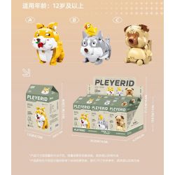 PLEYERID M38-P8058 P8058 8058 M38P8058 38-P8058 NHÀ THÚ CƯNG DỄ THƯƠNG Q HỘP ĐỰNG BÚT 3 LOẠI COURTING CHAI FUNNY BIRD ER HAN FA DOU bộ đồ chơi xếp lắp ráp ghép mô hình