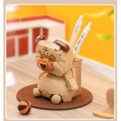 PLEYERID M38-P8058 P8058 8058 M38P8058 38-P8058 NHÀ THÚ CƯNG DỄ THƯƠNG Q HỘP ĐỰNG BÚT 3 LOẠI COURTING CHAI FUNNY BIRD ER HAN FA DOU bộ đồ chơi xếp lắp ráp ghép mô hình