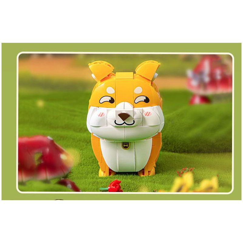 PLEYERID M38-P8058 P8058 8058 M38P8058 38-P8058 NHÀ THÚ CƯNG DỄ THƯƠNG Q HỘP ĐỰNG BÚT 3 LOẠI COURTING CHAI FUNNY BIRD ER HAN FA DOU bộ đồ chơi xếp lắp ráp ghép mô hình