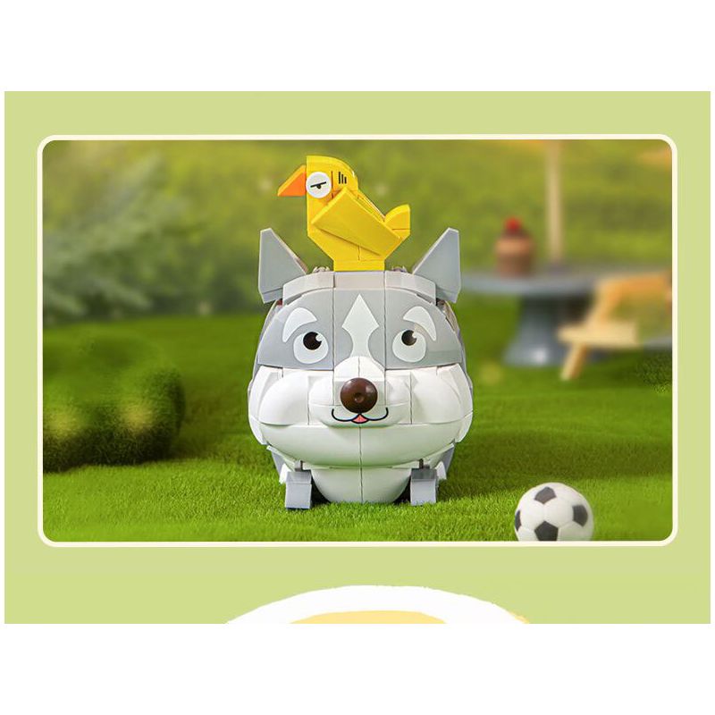 PLEYERID M38-P8058 P8058 8058 M38P8058 38-P8058 NHÀ THÚ CƯNG DỄ THƯƠNG Q HỘP ĐỰNG BÚT 3 LOẠI COURTING CHAI FUNNY BIRD ER HAN FA DOU bộ đồ chơi xếp lắp ráp ghép mô hình