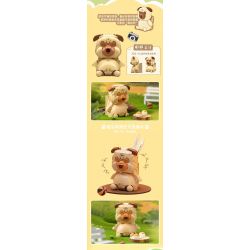 PLEYERID M38-P8058 P8058 8058 M38P8058 38-P8058 NHÀ THÚ CƯNG DỄ THƯƠNG Q HỘP ĐỰNG BÚT 3 LOẠI COURTING CHAI FUNNY BIRD ER HAN FA DOU bộ đồ chơi xếp lắp ráp ghép mô hình