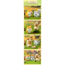 PLEYERID M38-P8058 P8058 8058 M38P8058 38-P8058 NHÀ THÚ CƯNG DỄ THƯƠNG Q HỘP ĐỰNG BÚT 3 LOẠI COURTING CHAI FUNNY BIRD ER HAN FA DOU bộ đồ chơi xếp lắp ráp ghép mô hình