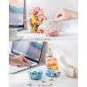 PLEYERID M38-P8050 P8050 8050 M38P8050 38-P8050 RỒNG SỮA QI DU HÀNH HỘP LƯU TRỮ PHONG CÁCH TRUNG QUỐC 3 KIỂU ÁNH TRĂNG TRÊN AO SEN THUẬN BUỒM XUÔI GIÓ HOA ĐÀO bộ đồ chơi xếp lắp ráp ghép mô hình