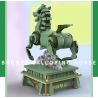GANSU PROVINCIAL MUSEUM 06001 BỘ BA CHIỀU NGỰA PHI NƯỚC ĐẠI BẰNG ĐỒNG bộ đồ chơi xếp lắp ráp ghép mô hình Arts & Crafts 887 khối
