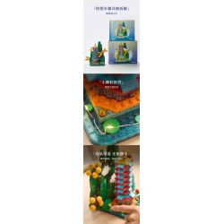 NATIONAL LIBRARY B0282 0282 THƯ VIỆN QUỐC GIA VĂN XƯƠNG TĂNG HUY THÁP HỘP ĐỰNG BÚT bộ đồ chơi xếp lắp ráp ghép mô hình Architecture Công Trình Kiến Trúc 530 khối