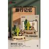EMUE EM0005 0005 KÝ ỨC DU LỊCH DỰ ÁN SA MẠC bộ đồ chơi xếp lắp ráp ghép mô hình Arts & Crafts TRAVEL MEMORY TRAVERSE THE DESERT 745 khối