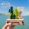 EMUE EM0005 0005 KÝ ỨC DU LỊCH DỰ ÁN SA MẠC bộ đồ chơi xếp lắp ráp ghép mô hình Arts & Crafts TRAVEL MEMORY TRAVERSE THE DESERT 745 khối