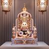 EMUE EM0002 0002 PHÁP SƯ GIAO HƯỞNG CUNG ĐIỆN bộ đồ chơi xếp lắp ráp ghép mô hình Arts & Crafts MUSICAL TRACES MUSIC HALL 1547 khối