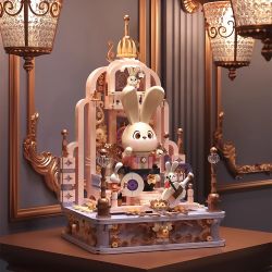 EMUE EM0002 0002 PHÁP SƯ GIAO HƯỞNG CUNG ĐIỆN bộ đồ chơi xếp lắp ráp ghép mô hình Arts & Crafts MUSICAL TRACES MUSIC HALL 1547 khối