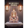 EMUE EM0002 0002 PHÁP SƯ GIAO HƯỞNG CUNG ĐIỆN bộ đồ chơi xếp lắp ráp ghép mô hình Arts & Crafts MUSICAL TRACES MUSIC HALL 1547 khối