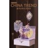 EMUE EM0007 0007 XIAN LUO SONG RUO NARCISSUS PHONG CÁCH DÂN TỘC YUNJIAN ART bộ đồ chơi xếp lắp ráp ghép mô hình Arts & Crafts CHINA TREND 776 khối