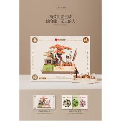 EMUE EM0006 0006 CHÚC XUÂN VUI VẺ VĂN PHÒNG NHẸ NHÀNG bộ đồ chơi xếp lắp ráp ghép mô hình Arts & Crafts LUCKY ARRIVE