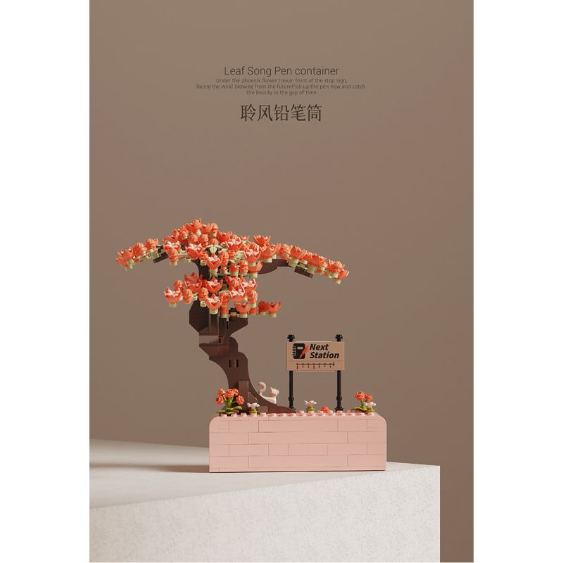 EMUE EM0006 0006 CHÚC XUÂN VUI VẺ VĂN PHÒNG NHẸ NHÀNG bộ đồ chơi xếp lắp ráp ghép mô hình Arts & Crafts LUCKY ARRIVE