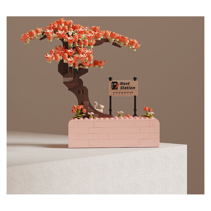 EMUE EM0006 0006 CHÚC XUÂN VUI VẺ VĂN PHÒNG NHẸ NHÀNG bộ đồ chơi xếp lắp ráp ghép mô hình Arts & Crafts LUCKY ARRIVE