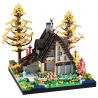LHCX 661 NHÀ GỖ bộ đồ chơi xếp lắp ráp ghép mô hình Creator FOREST CABIN Sáng Tạo 2635 khối
